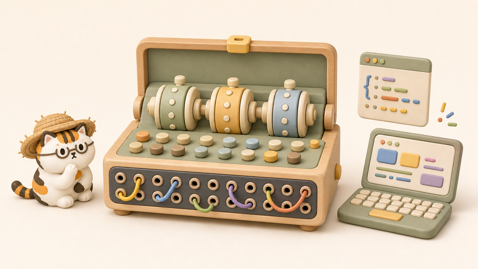 Toy Enigma Simulator cover illustration